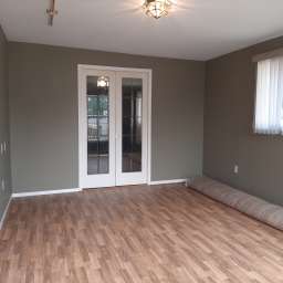 Rear living/office space